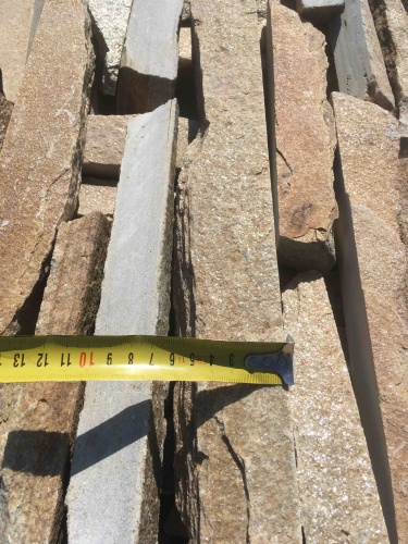 Горбушка златолит золотистый для облицовки купить в Ишимбае