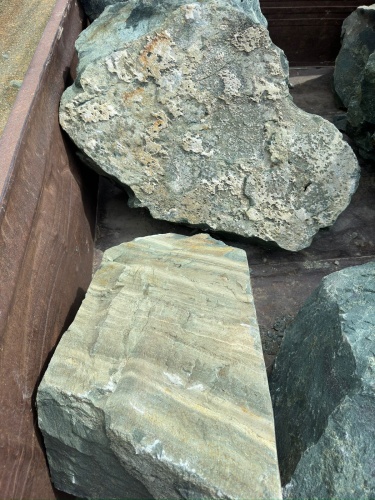 Ландшафтные глыбы зелёные 200-500 килограмм купить в Ишимбае