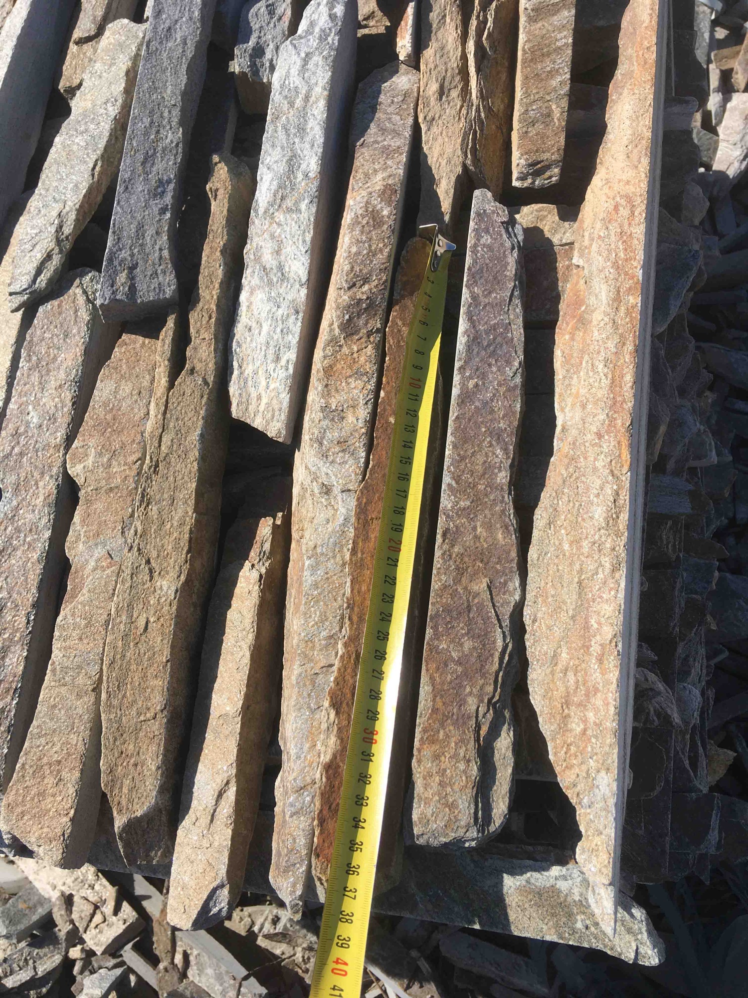 Горбушка златолит мультиколор для облицовки купить в Ишимбае