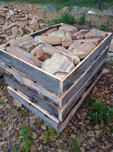 Златолит жёлтый, жёлто-зелёный глыбки и валуны для ланшафтного дизайна купить в Ишимбае