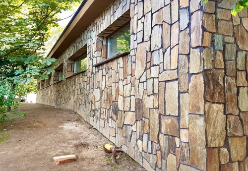 Плитняк кора дерева для цоколя, отмостки купить в Ишимбае