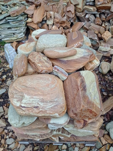 Златолит жёлтый, жёлто-зелёный глыбки и валуны для ланшафтного дизайна купить в Ишимбае