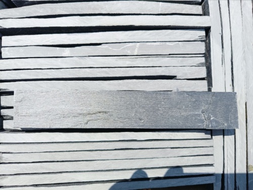 Плитка чёрная из натурального камня фасадная 30 см * 5 см, толщина 7 мм -30 мм купить в Ишимбае